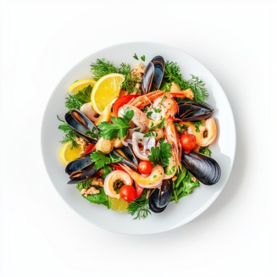 Фирменное блюдо Морской гриль прованс - купить в Абдулнасырово